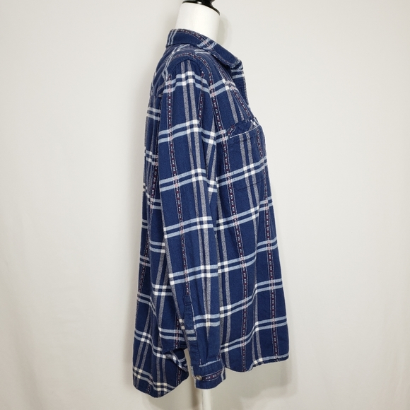 UO- BDG Farmer Plaid Obie Flannel Shirt Sz.M - Picture 5 of 8